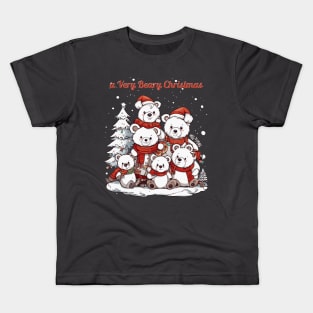 a very beary christmas Kids T-Shirt